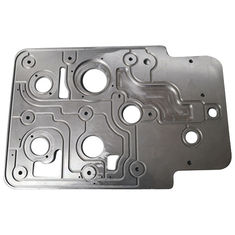 Zinc Plated Precision Machined Parts for PCB / Circuit Board , Aluminum Alloy