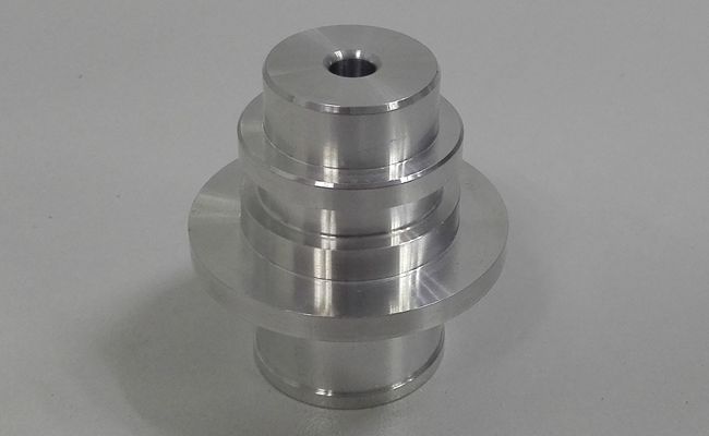 SGS Precision Parts Custom CNC Lathe Parts Stepped Shaft With AL6061 For Terminal Automation Equipment